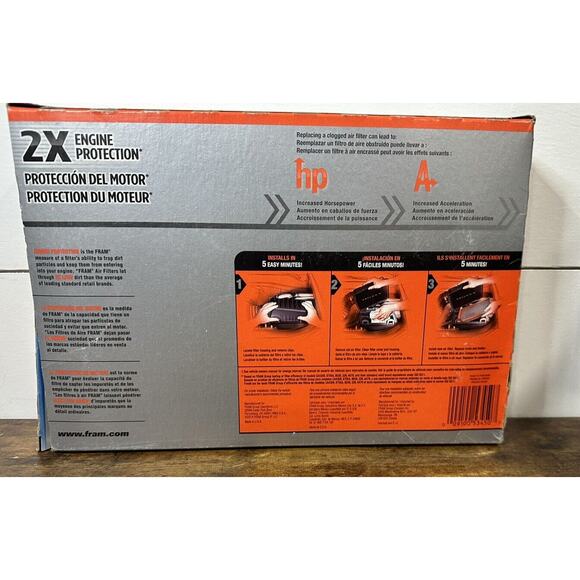 NEW FRAM CA10192 Air Filter-Flexible Panel Air Filter - Picture 2 of 3